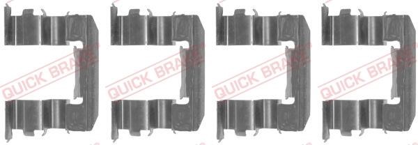 Kawe 109-1184 Mounting kit brake pads 1091184: Buy near me in Poland at 2407.PL - Good price!