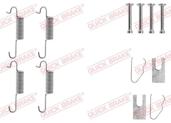 Kawe 105-0527 Mounting kit brake pads 1050527: Buy near me at 2407.PL in Poland at an Affordable price!