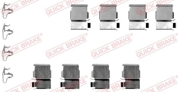Kawe 109-1133 Mounting kit brake pads 1091133: Buy near me in Poland at 2407.PL - Good price!