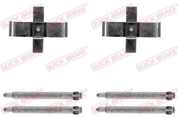 Kawe 109-1713 Mounting kit brake pads 1091713: Buy near me in Poland at 2407.PL - Good price!