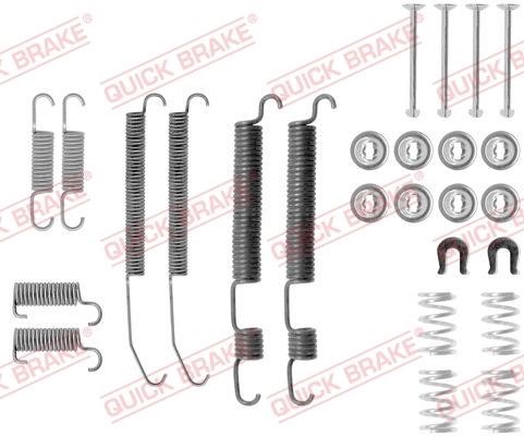 Kawe 105-0762 Комплект монтажный тормозных колодок 1050762: Отличная цена - Купить в Польше на 2407.PL!