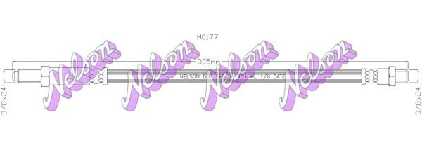 Kawe H0177 Brake Hose H0177: Buy near me in Poland at 2407.PL - Good price!