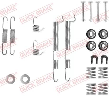 Kawe 105-0765 Mounting kit brake pads 1050765: Buy near me at 2407.PL in Poland at an Affordable price!