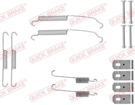 Kawe 105-0015 Mounting kit brake pads 1050015: Buy near me in Poland at 2407.PL - Good price!