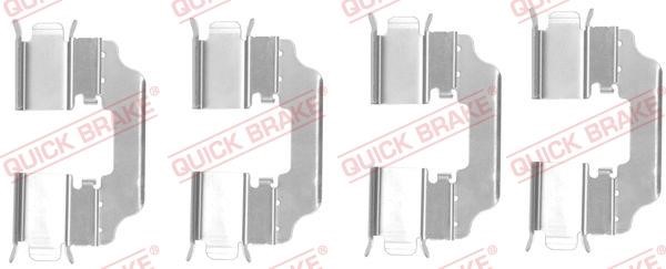 Kawe 109-1770 Mounting kit brake pads 1091770: Buy near me in Poland at 2407.PL - Good price!