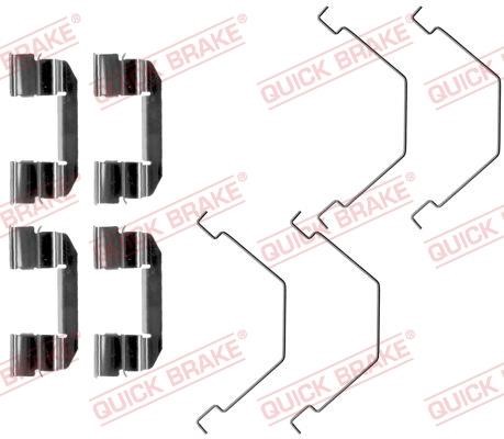Kawe 109-1292 Mounting kit brake pads 1091292: Buy near me in Poland at 2407.PL - Good price!