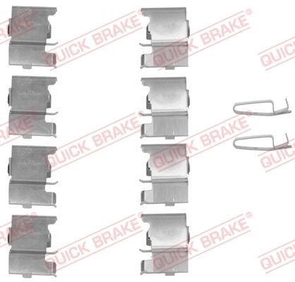 Kawe 109-1775 Mounting kit brake pads 1091775: Buy near me in Poland at 2407.PL - Good price!