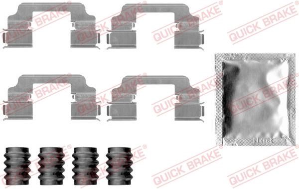 Kawe 109-1826 Mounting kit brake pads 1091826: Buy near me in Poland at 2407.PL - Good price!