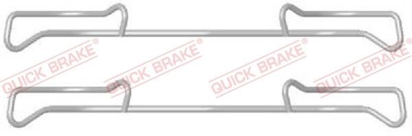Kawe 109-1678 Mounting kit brake pads 1091678: Buy near me in Poland at 2407.PL - Good price!
