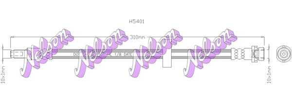 Kawe H5401 Bremsschlauch H5401: Kaufen Sie zu einem guten Preis in Polen bei 2407.PL!