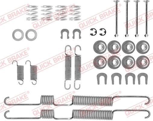 Kawe 105-0698 Mounting kit brake pads 1050698: Buy near me at 2407.PL in Poland at an Affordable price!