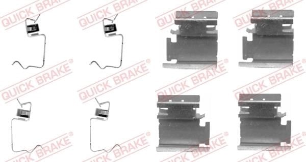 Kawe 109-1218 Mounting kit brake pads 1091218: Buy near me in Poland at 2407.PL - Good price!