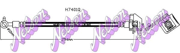 Kawe H7401Q Brake Hose H7401Q: Buy near me in Poland at 2407.PL - Good price!