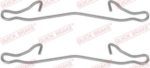 Kawe 109-1121 Mounting kit brake pads 1091121: Buy near me in Poland at 2407.PL - Good price!