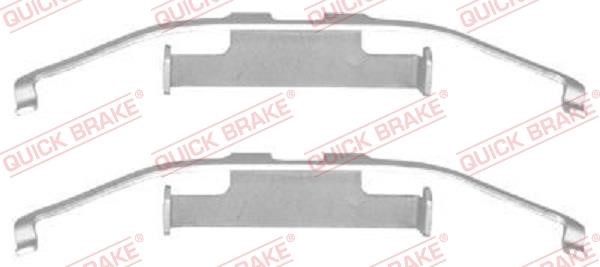 Kawe 109-1097 Mounting kit brake pads 1091097: Buy near me in Poland at 2407.PL - Good price!