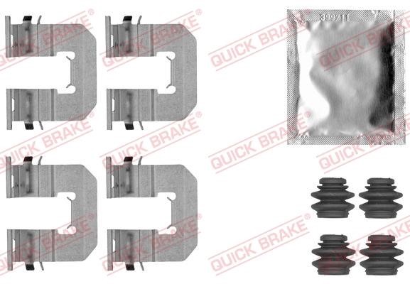 Kawe 1091856 Mounting kit brake pads 1091856: Buy near me in Poland at 2407.PL - Good price!