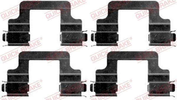 Kawe 109-1679 Mounting kit brake pads 1091679: Buy near me in Poland at 2407.PL - Good price!
