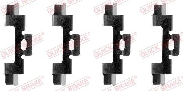 Kawe 109-1027 Mounting kit brake pads 1091027: Buy near me in Poland at 2407.PL - Good price!