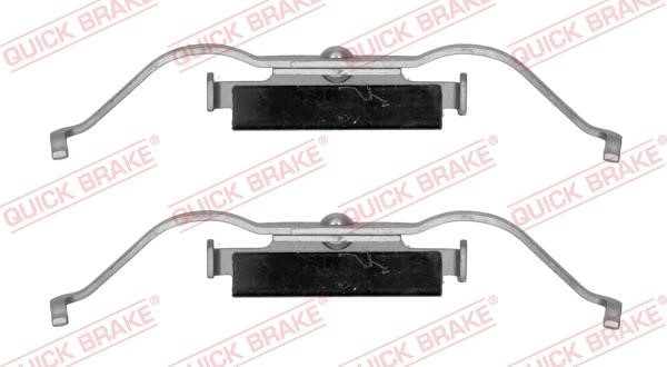 Kawe 109-1747 Mounting kit brake pads 1091747: Buy near me in Poland at 2407.PL - Good price!