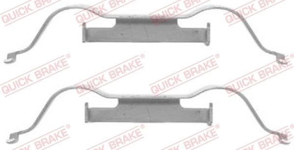 Kawe 109-1288 Mounting kit brake pads 1091288: Buy near me in Poland at 2407.PL - Good price!