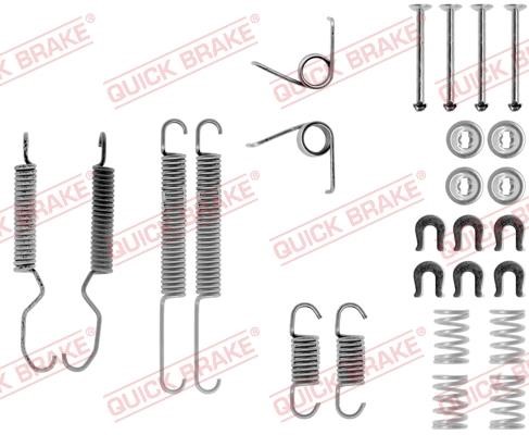 Kawe 105-0683 Mounting kit brake pads 1050683: Buy near me in Poland at 2407.PL - Good price!