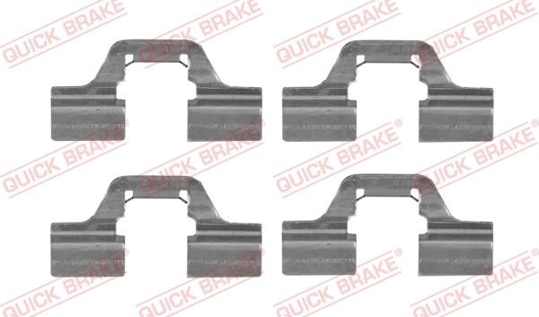 Kawe 109-1749 Mounting kit brake pads 1091749: Buy near me at 2407.PL in Poland at an Affordable price!
