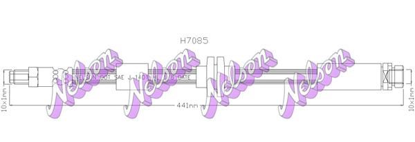 Kawe H7085 Brake Hose H7085: Buy near me in Poland at 2407.PL - Good price!