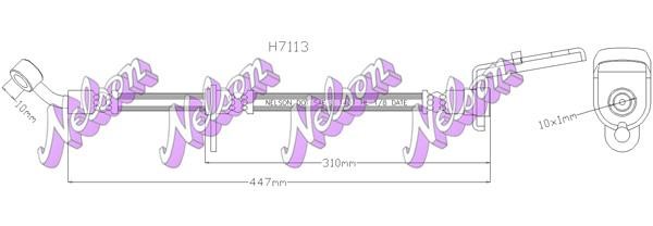 Kawe H7113 Bremsschlauch H7113: Kaufen Sie zu einem guten Preis in Polen bei 2407.PL!