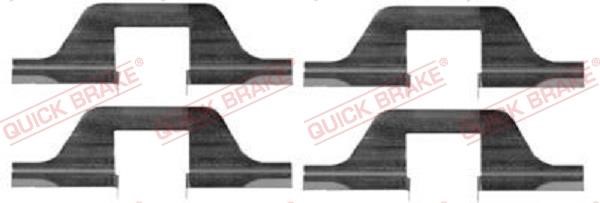 Kawe 109-1263 Mounting kit brake pads 1091263: Buy near me in Poland at 2407.PL - Good price!