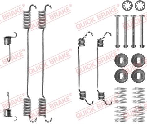 Kawe 105-0740 Mounting kit brake pads 1050740: Buy near me at 2407.PL in Poland at an Affordable price!