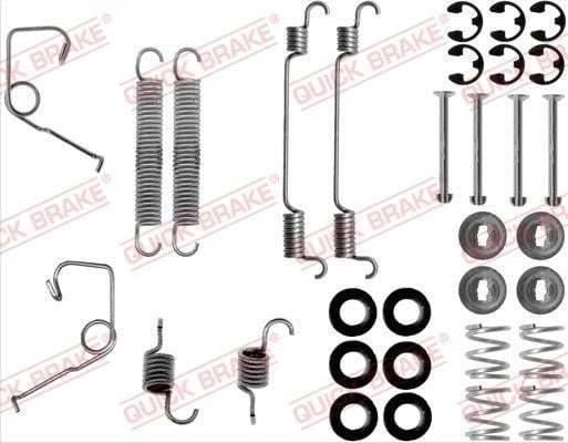 Kawe 105-0706 Mounting kit brake pads 1050706: Buy near me in Poland at 2407.PL - Good price!