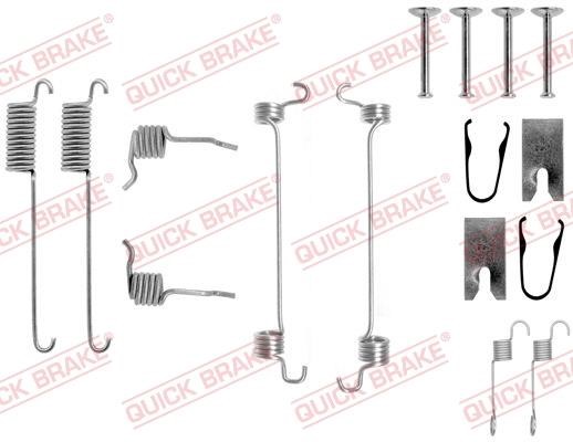 Kawe 105-0751 Mounting kit brake pads 1050751: Buy near me in Poland at 2407.PL - Good price!