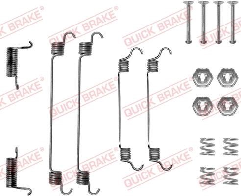 Kawe 105-0737 Mounting kit brake pads 1050737: Buy near me in Poland at 2407.PL - Good price!