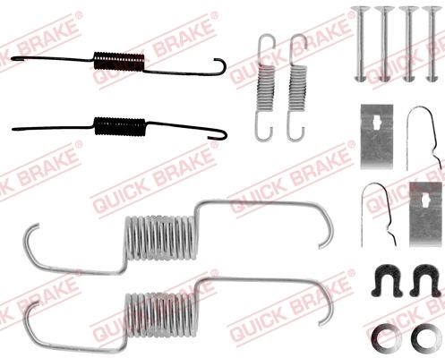 Kawe 105-0743 Mounting kit brake pads 1050743: Buy near me at 2407.PL in Poland at an Affordable price!