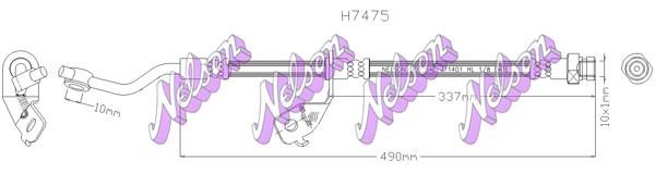 Kawe H7475 Тормозной шланг H7475: Отличная цена - Купить в Польше на 2407.PL!