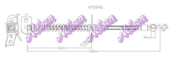 Kawe H7284Q Гальмівний шланг H7284Q: Приваблива ціна - Купити у Польщі на 2407.PL!