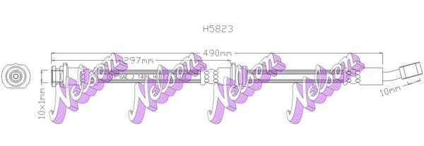 Kawe H5823 Bremsschlauch H5823: Kaufen Sie zu einem guten Preis in Polen bei 2407.PL!