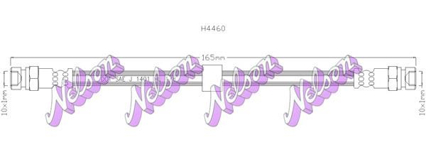 Kawe H4460 Bremsschlauch H4460: Kaufen Sie zu einem guten Preis in Polen bei 2407.PL!