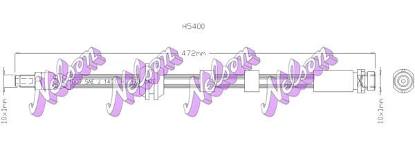 Kawe H5400 Тормозной шланг H5400: Купить в Польше - Отличная цена на 2407.PL!