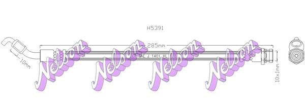 Kawe H5391 Przewód hamulcowy elastyczny H5391: Dobra cena w Polsce na 2407.PL - Kup Teraz!