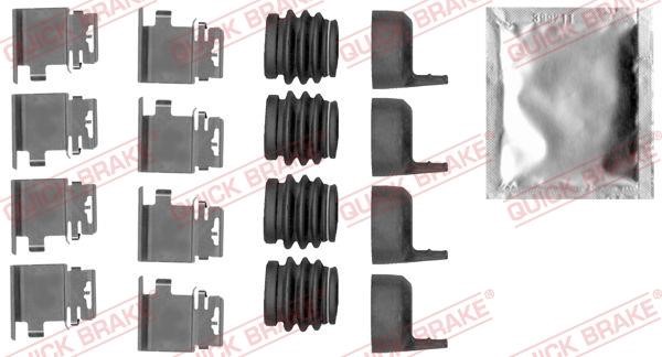 Kawe 1091890 Mounting kit brake pads 1091890: Buy near me in Poland at 2407.PL - Good price!
