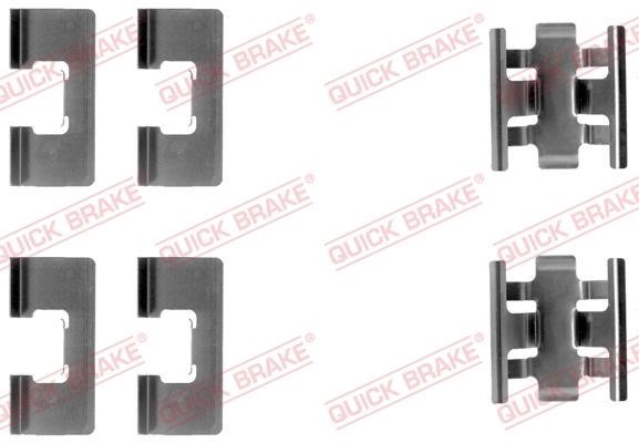 Kawe 109-1091 Mounting kit brake pads 1091091: Buy near me in Poland at 2407.PL - Good price!