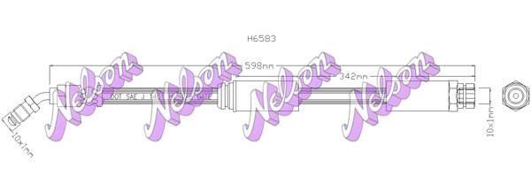 Kawe H6583 Bremsschlauch H6583: Kaufen Sie zu einem guten Preis in Polen bei 2407.PL!