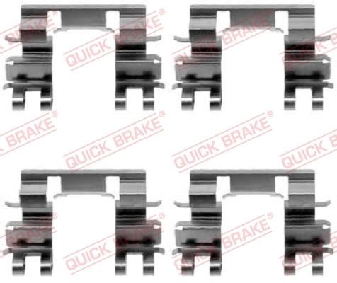 Kawe 109-1087 Mounting kit brake pads 1091087: Buy near me in Poland at 2407.PL - Good price!