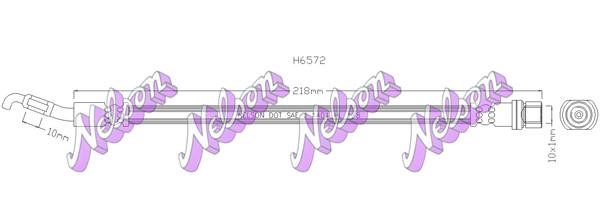 Kawe H6572 Brake Hose H6572: Buy near me in Poland at 2407.PL - Good price!