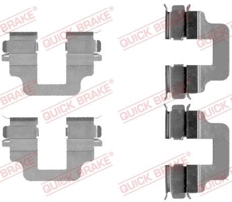 Kawe 109-1712 Mounting kit brake pads 1091712: Buy near me in Poland at 2407.PL - Good price!
