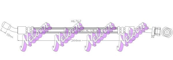 Kawe H6762 Bremsschlauch H6762: Kaufen Sie zu einem guten Preis in Polen bei 2407.PL!