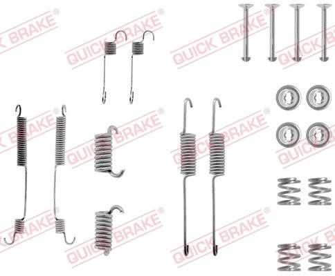 Kawe 105-0599 Mounting kit brake pads 1050599: Buy near me in Poland at 2407.PL - Good price!