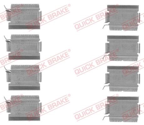 Kawe 109-1820 Mounting kit brake pads 1091820: Buy near me in Poland at 2407.PL - Good price!