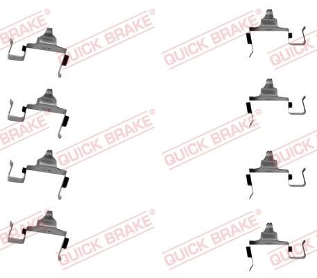 Kawe 109-1697 Mounting kit brake pads 1091697: Buy near me in Poland at 2407.PL - Good price!